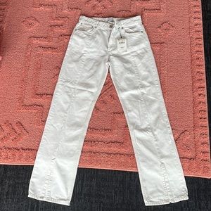 ZARA mid rise jeans